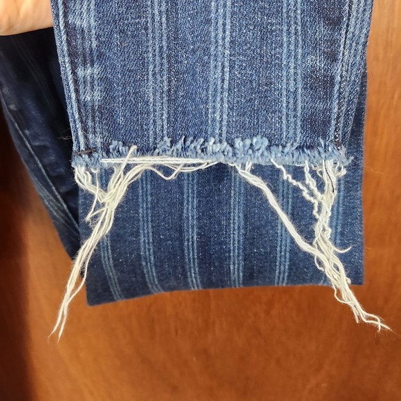 Pacsun Striped Perfect Fit Woman’s Ankle Skinny Jeggings Size 26 - Picture 6 of 7